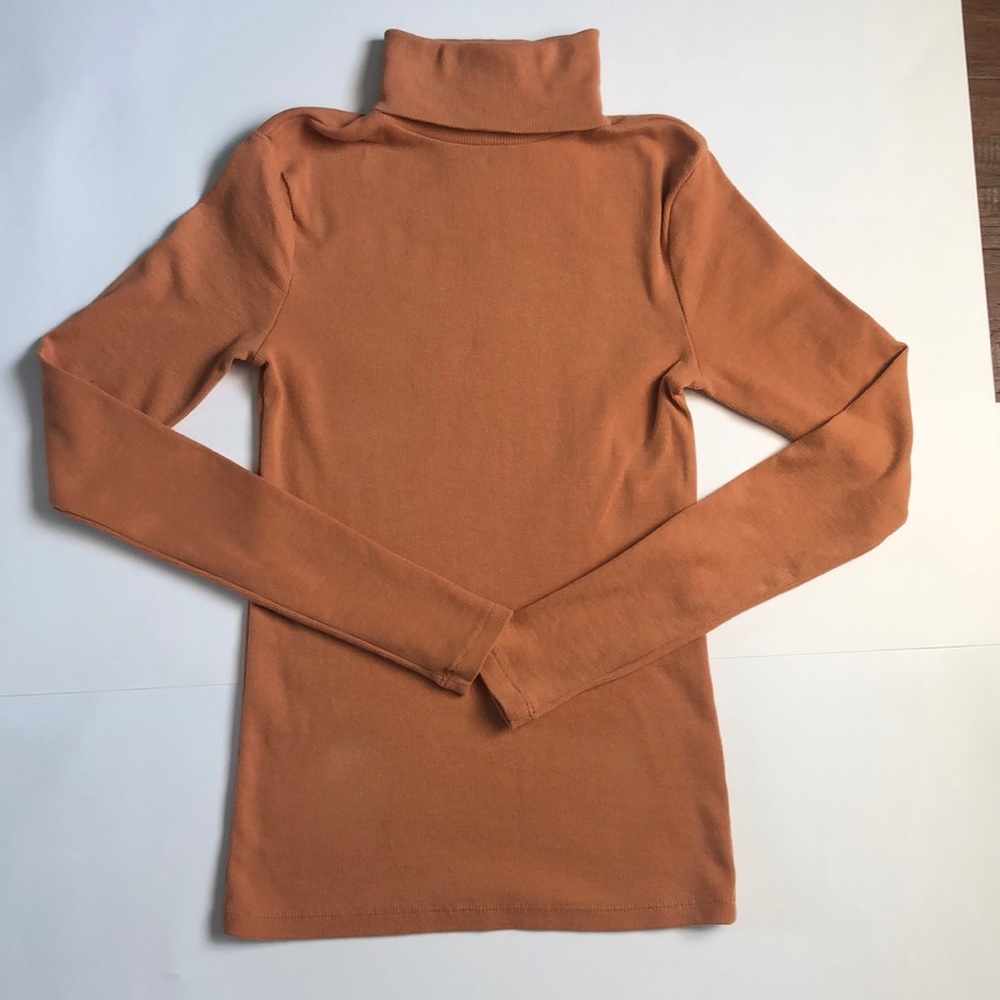 Camel brown turtleneck